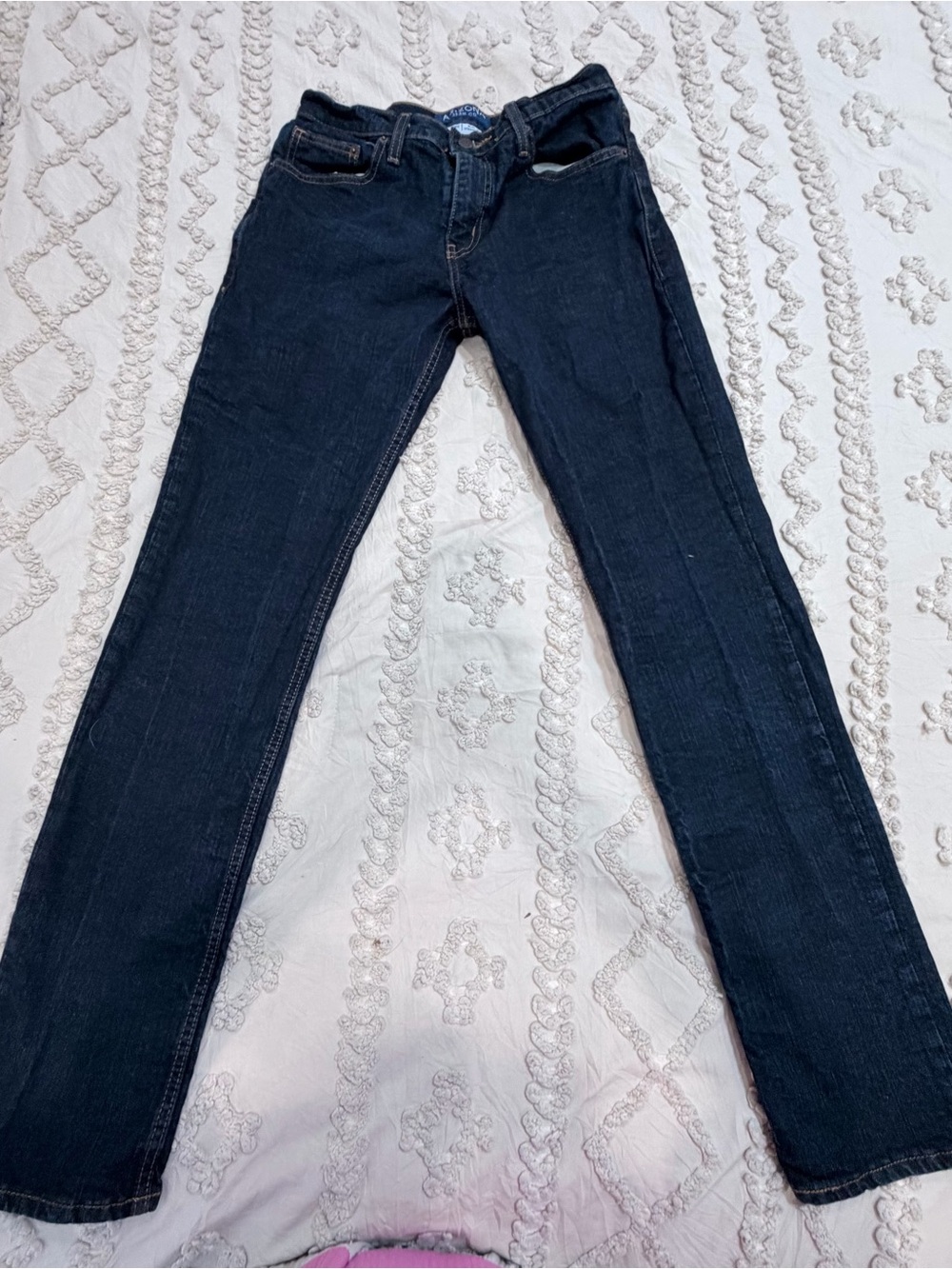 Arizona Jean Company Men's Slim Jeans in Dark Indigo